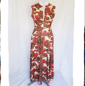 Vntg 70's Maxi Dress - NO TAG